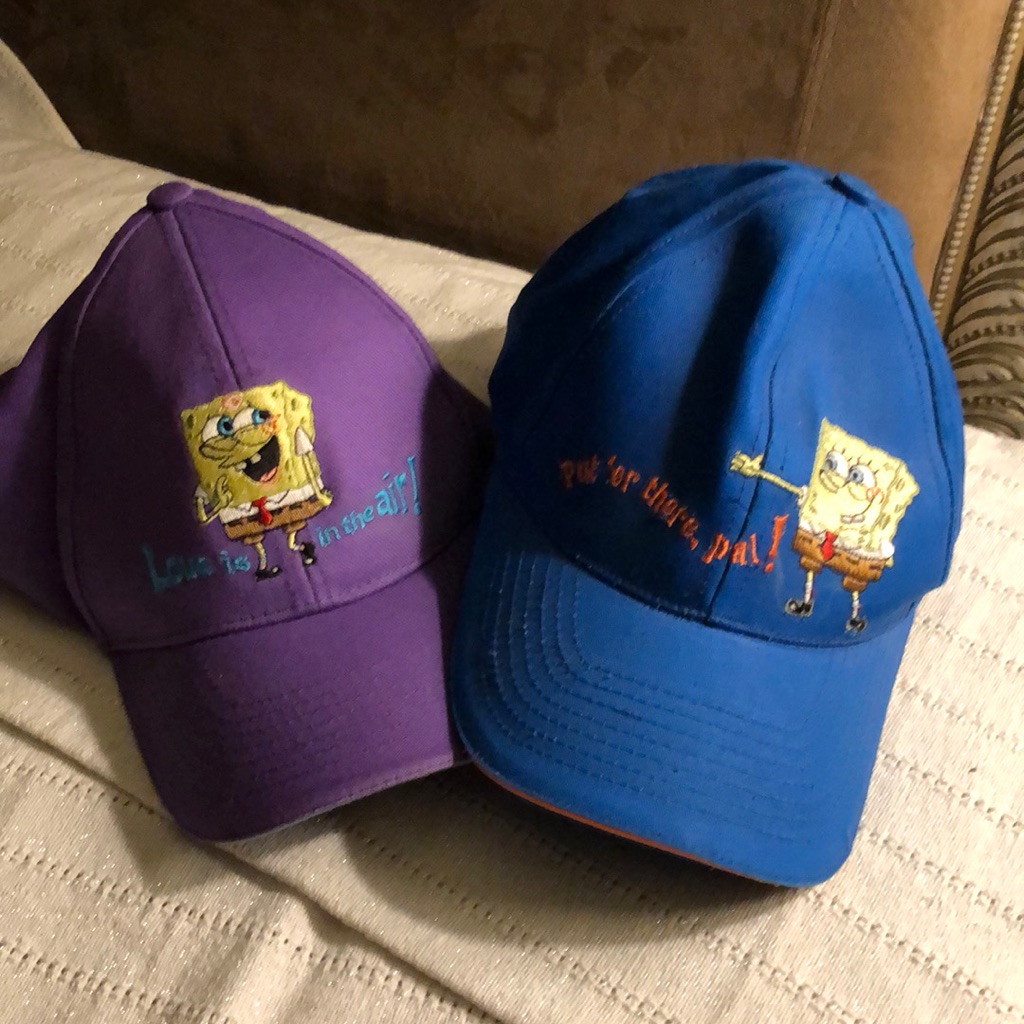 Two Spongebob Caps
